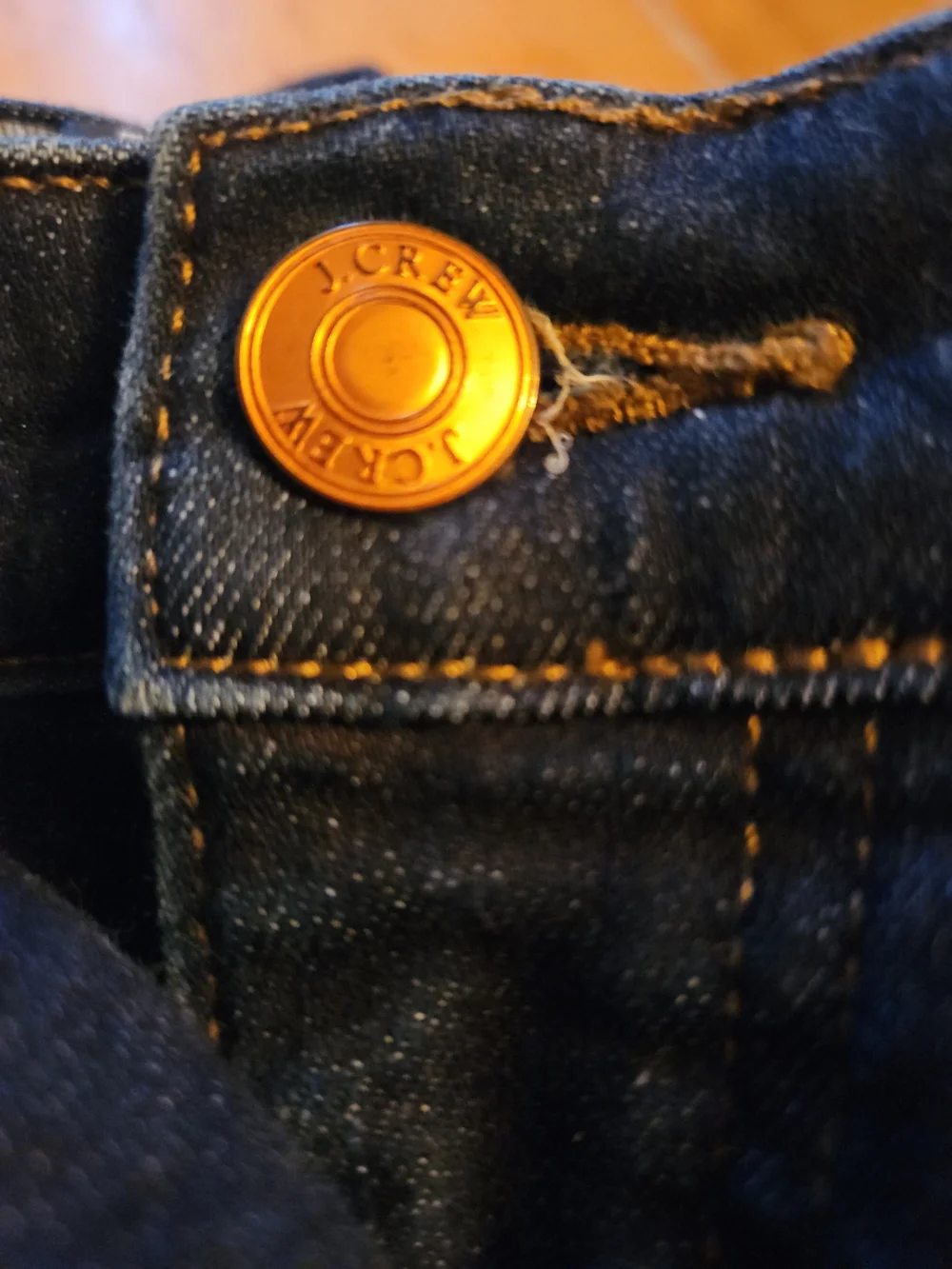 J. Crew Womens's Straight Jeans in Dark Indigo Size 28